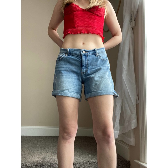 Lucky Brand "the roll up" shorts, size 6/28 - Picture 6 of 6